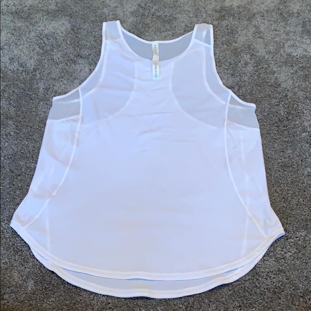 Lulu lemon white tank